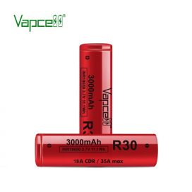 Vapcell R30 18650 3000mah 18A/35A