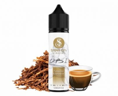 Tobacco Espresso Steam City OBI 12ml For 60ml