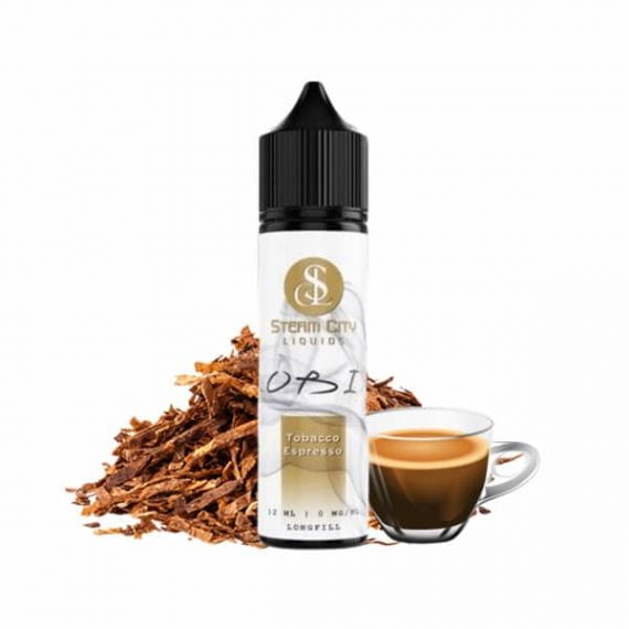 Tobacco Espresso Steam City OBI 12ml For 60ml