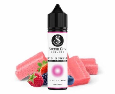 Big Bubble Steam City 12ml For 60ml