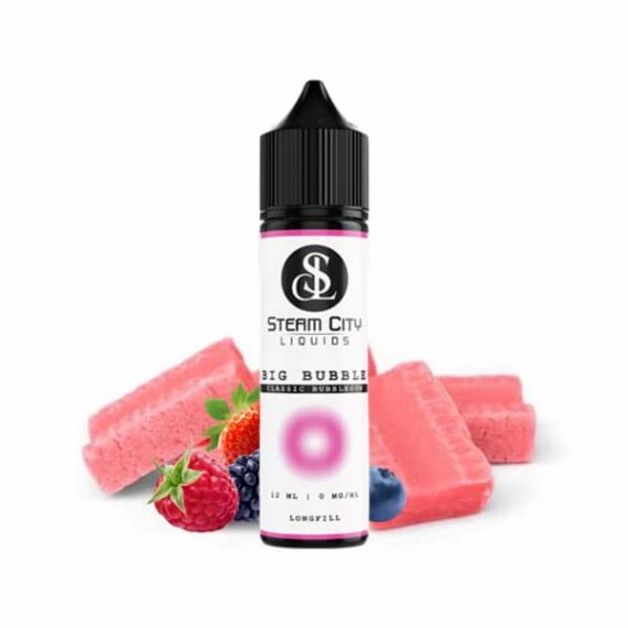 Big Bubble Steam City 12ml For 60ml