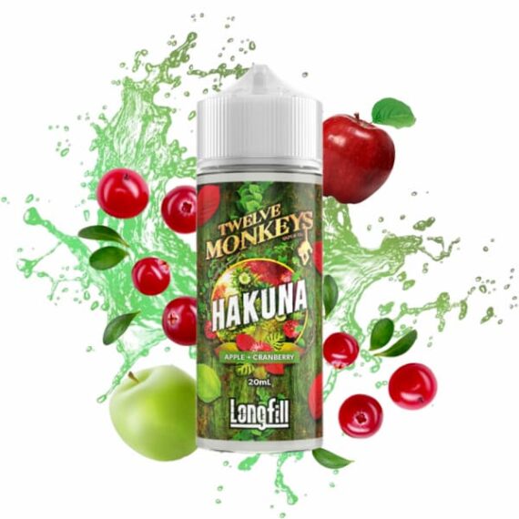 Hakuna 12 Monkeys 20ml for 120ml