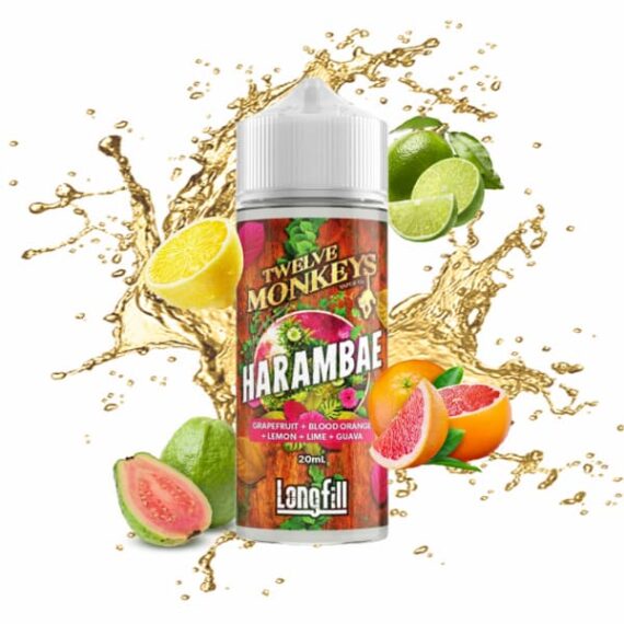 Harambae 12 Monkeys 20ml for 120ml
