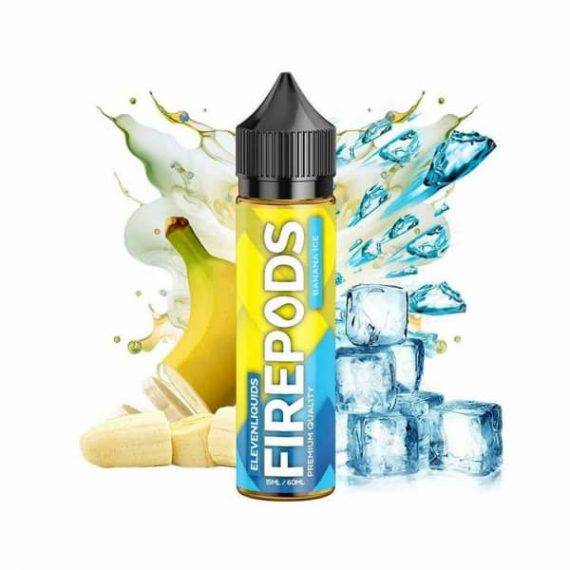 Banana Ice Firepods by Eleven 15ml for 60ml