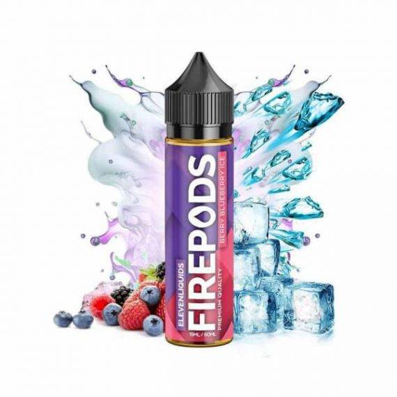 Berries Blueberries Ice Firepods by Eleven 15ml for 60ml