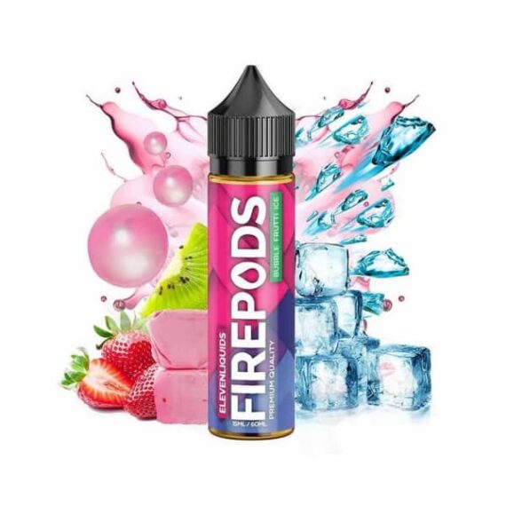 Bubble Fruity Ice Firepods by Eleven 15ml for 60ml